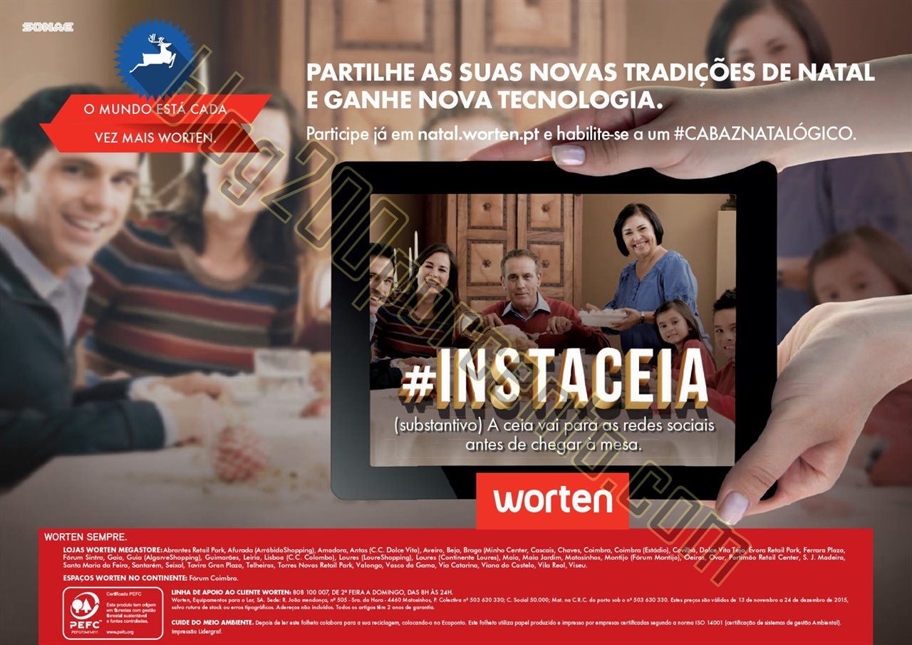 Novo Folheto WORTEN Entretenimento Natal de 13 nov