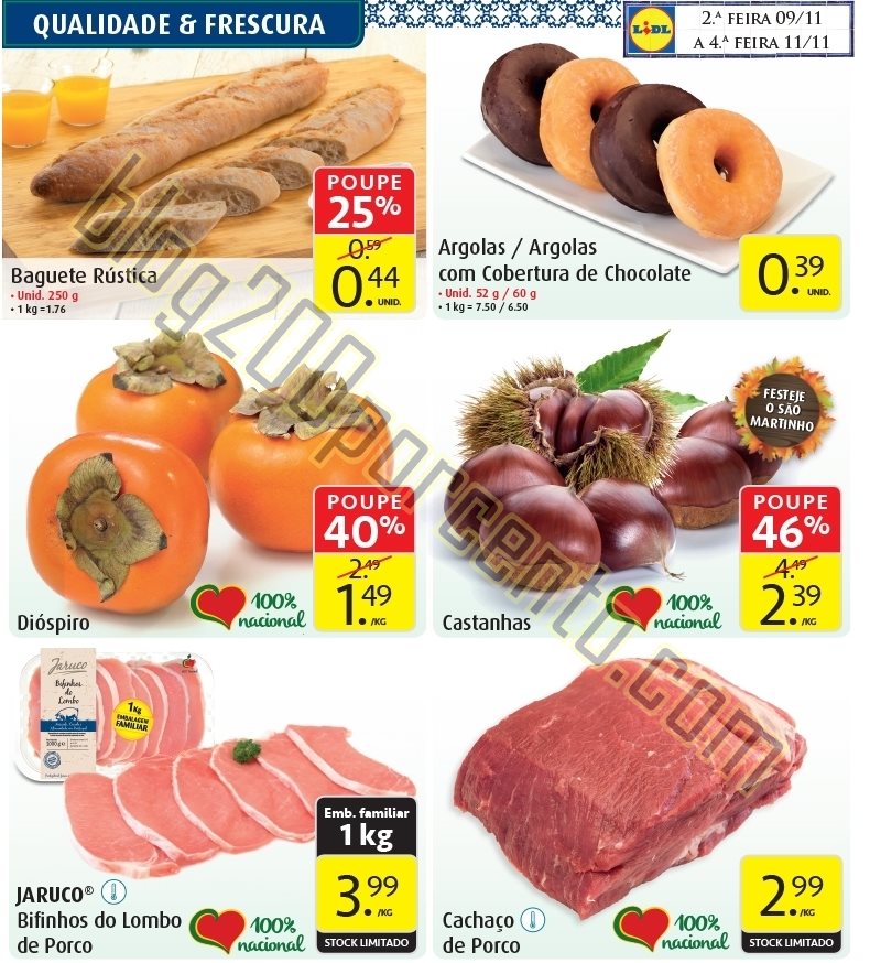 Antevisão Folheto LIDL Promoções de 9 a 11 nove