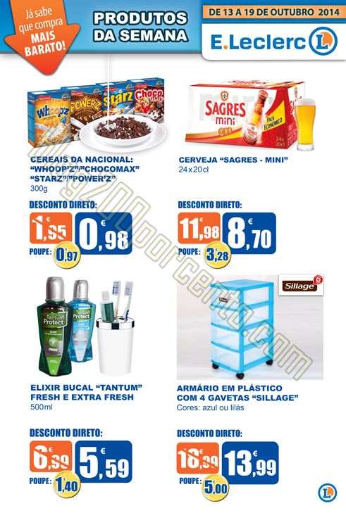 Promoções E-LECLERC Caldas da Rainha até 19 out