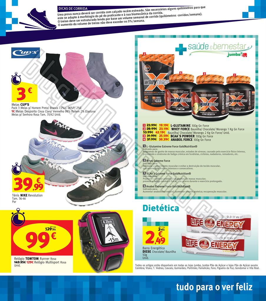 Antevisão Folheto JUMBO Running de 17 a 26 março