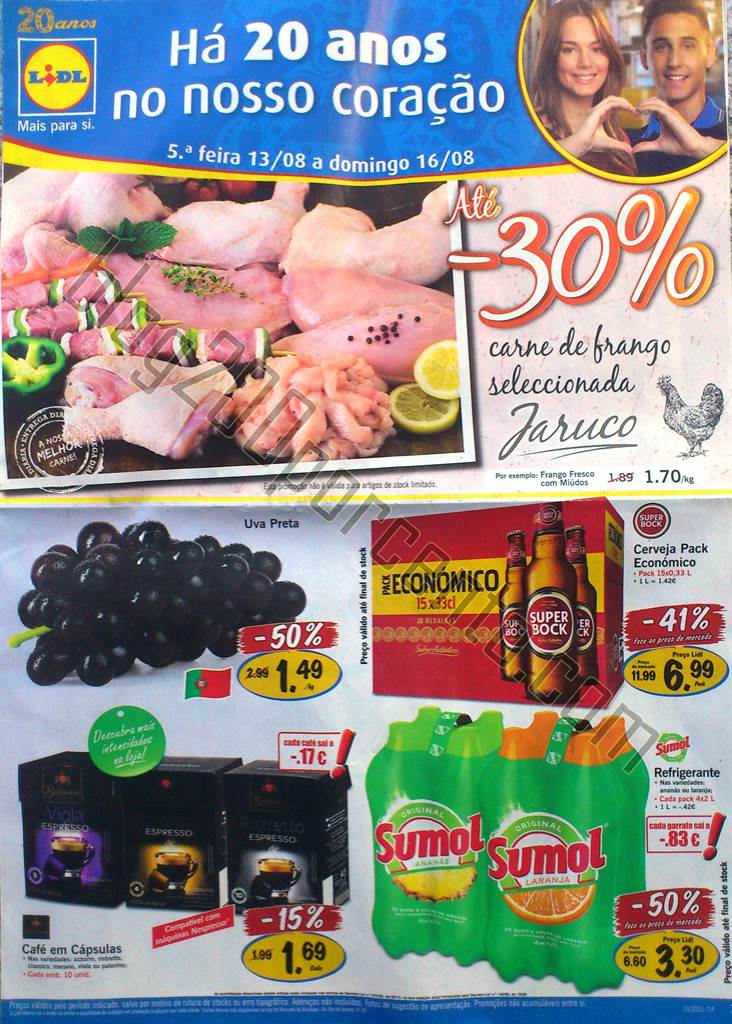 Antevisão Folheto LIDL Promoções de 13 a 19 ago