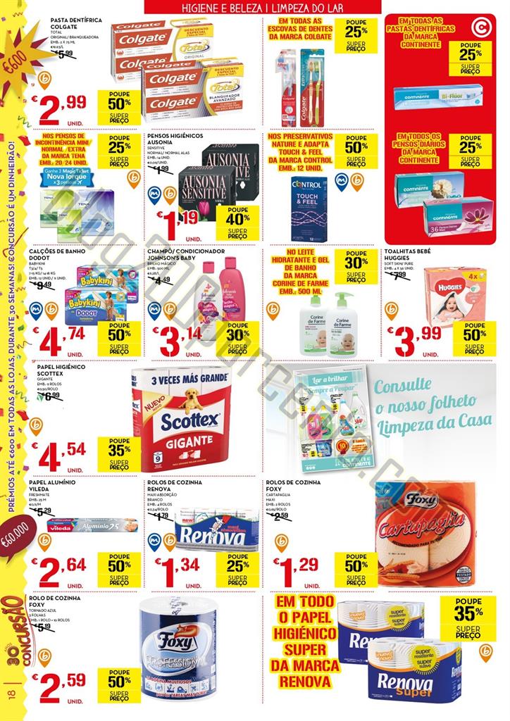 Antevisão Folheto CONTINENTE Promoções de 8 a 1