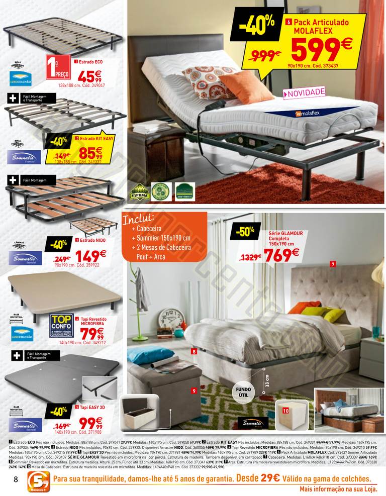 Novo Folheto CONFORAMA Promoções de 30 julho a 2