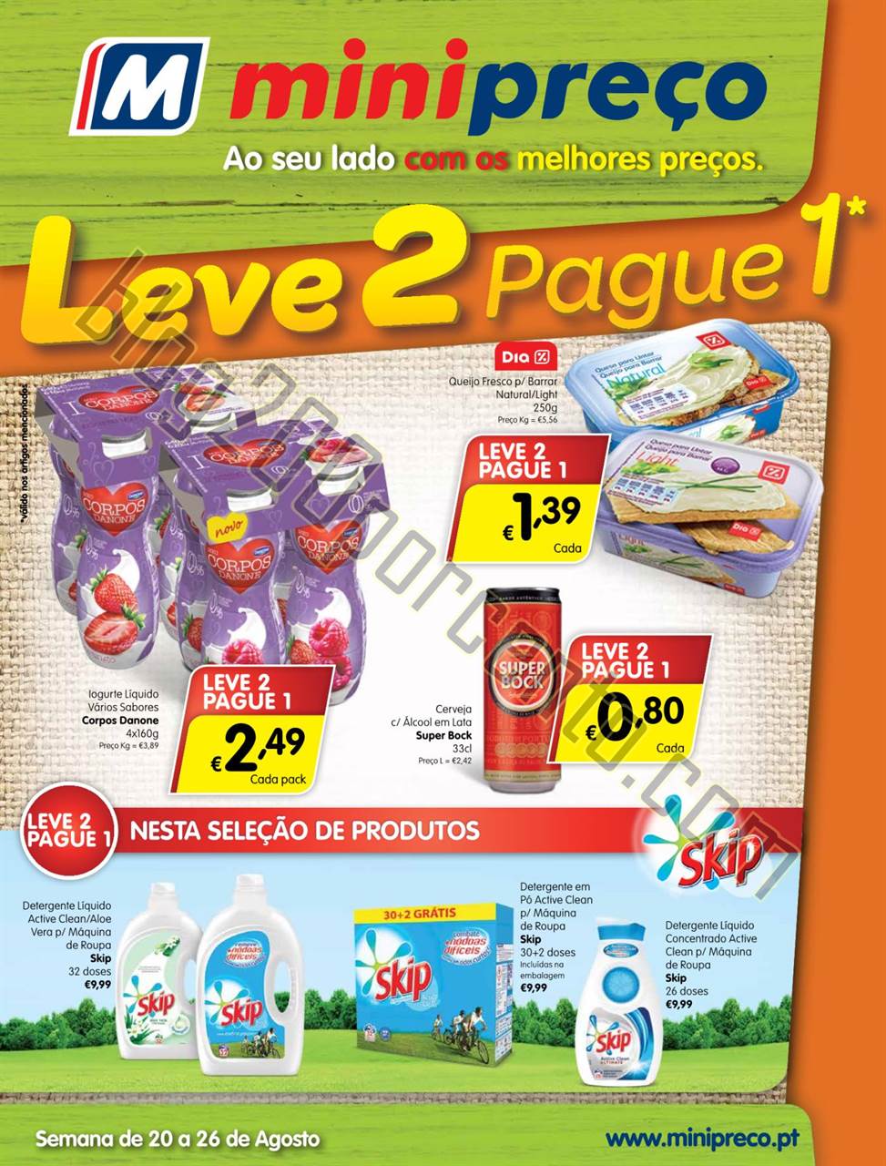 Antevisão Folheto MINIPREÇO Promoções de 20 a 