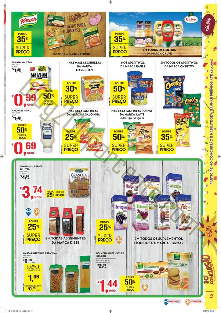 Antevisão Folheto CONTINENTE Promoções de 2 a 8