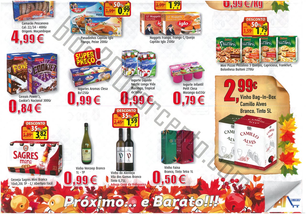 Antevisão Folheto A NOSSA LOJA Promoções de 31 