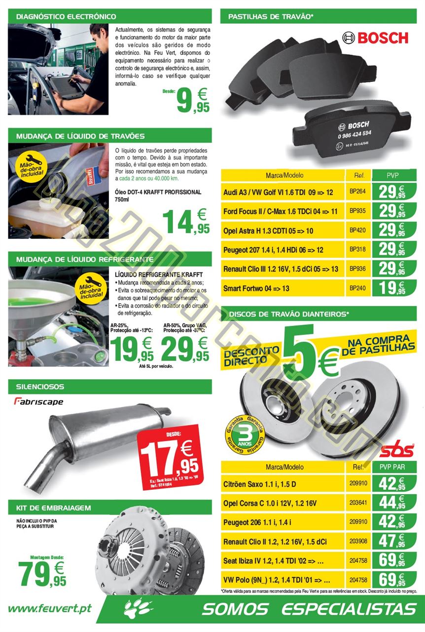 Antevisão Folheto FEU VERT Promoções de 27 julh