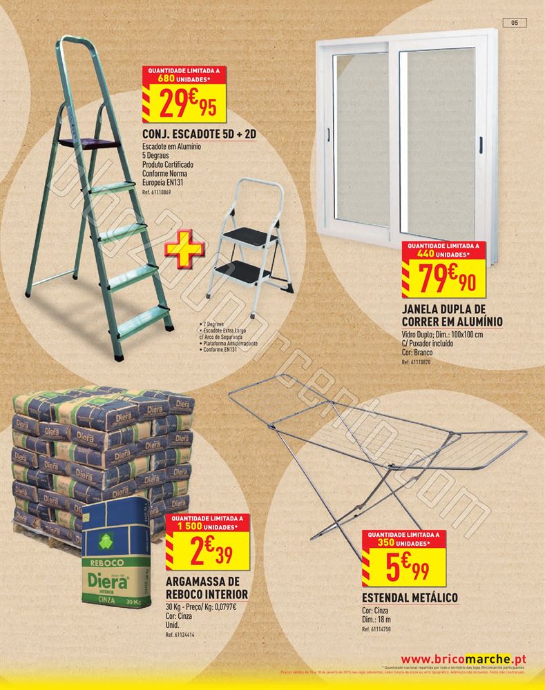 Novo Folheto BRICOMARCHÉ de 10 a 18 janeiro p5.jp
