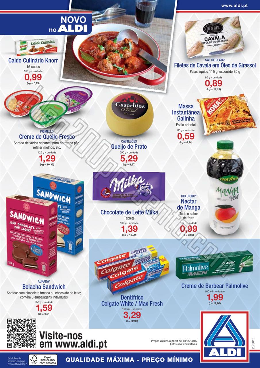 Antevisão Folheto ALDI Promoções a partir de 13
