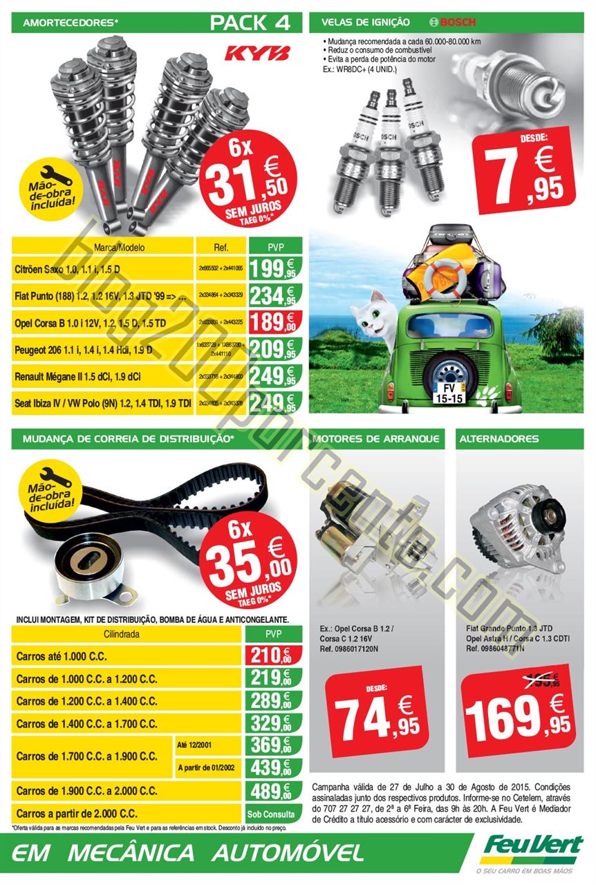 Antevisão Folheto FEU VERT Promoções de 27 julh