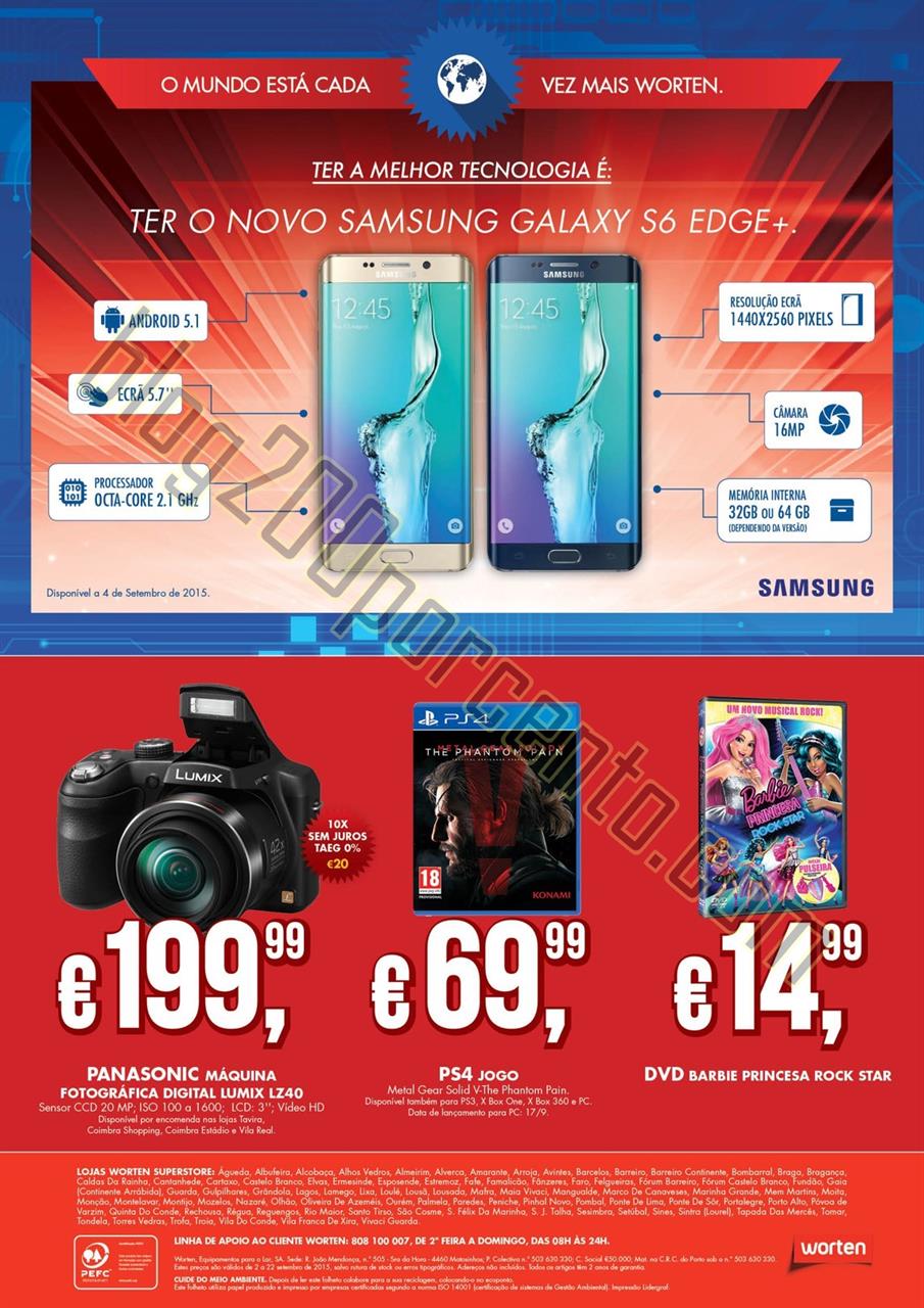 Antevisão Folheto WORTEN Promoções de 2 a 22 se