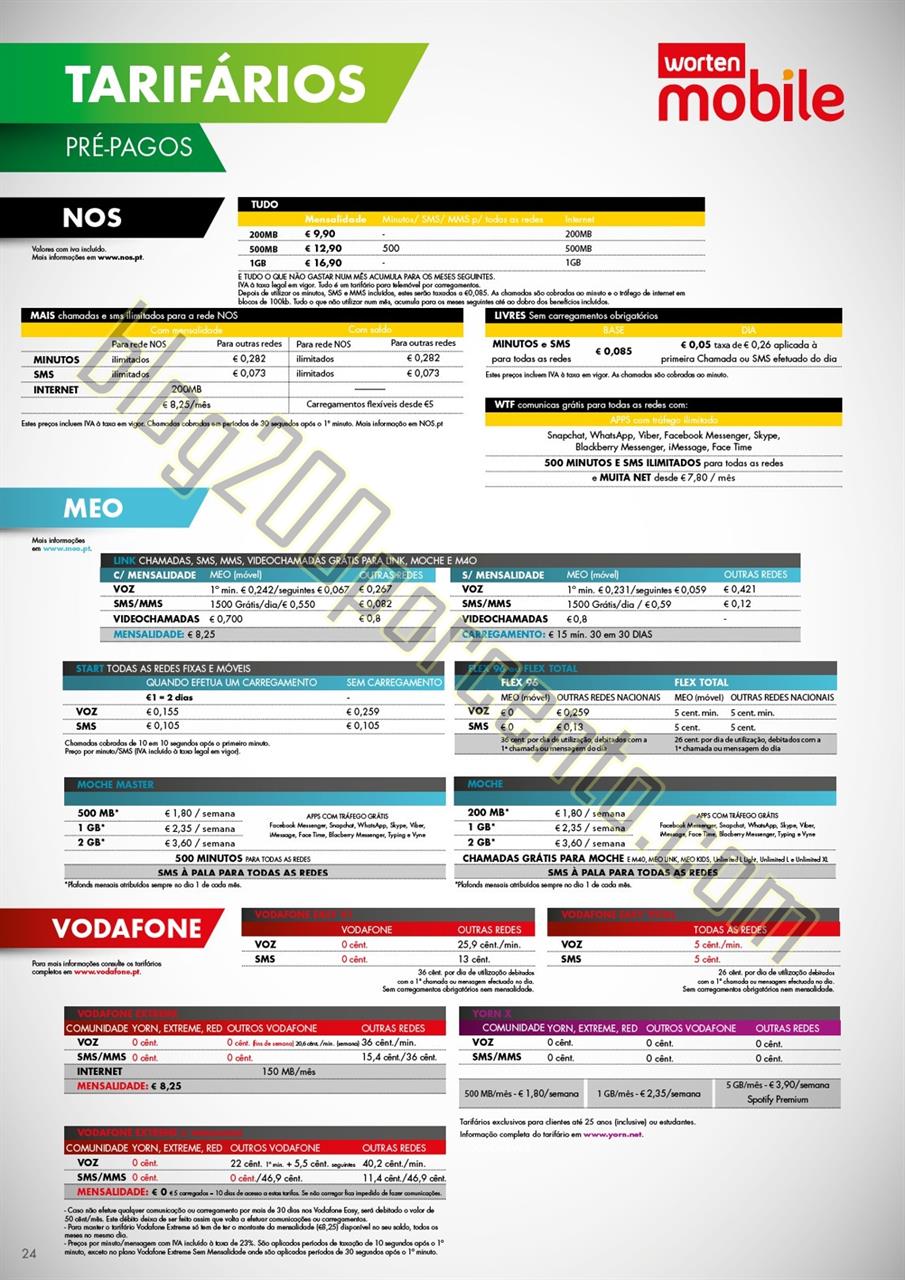 Antevisão Folheto WORTEN MOBILE de 3 setembro a 1