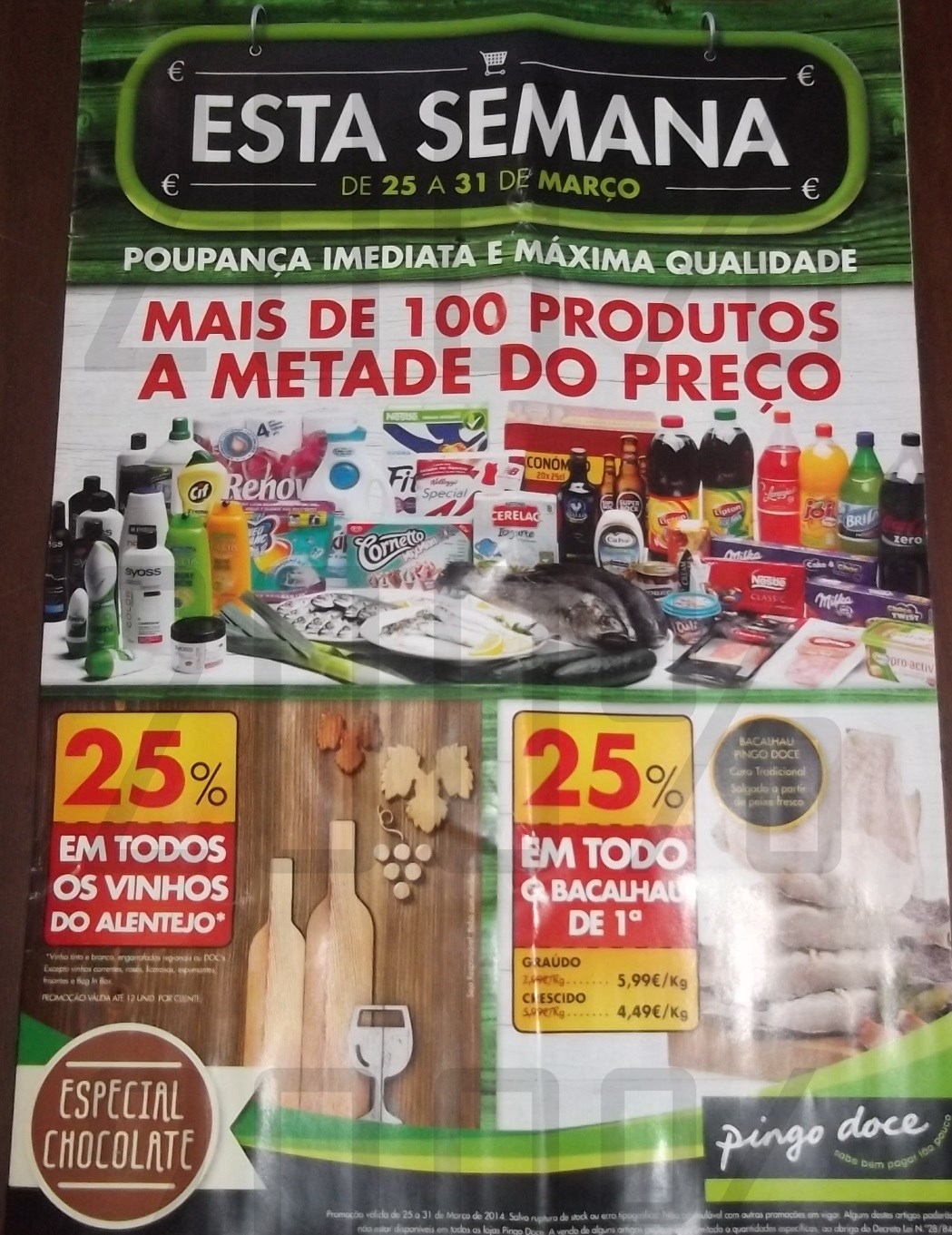 Antevisão folheto | PINGO DOCE | de 25 a 31 março - 1ª Parte