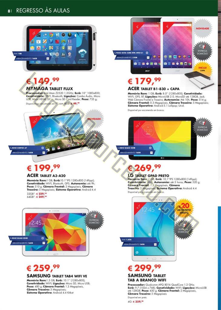 Novo Folheto WORTEN Regresso às aulas de 19 agost