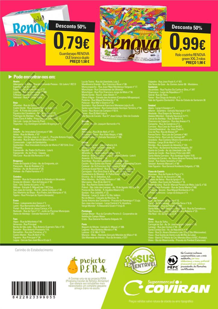 Novo Folheto COVIRAN Promoções de 8 a 20 setembr