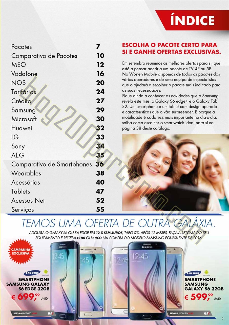 Antevisão Folheto WORTEN MOBILE de 3 setembro a 1