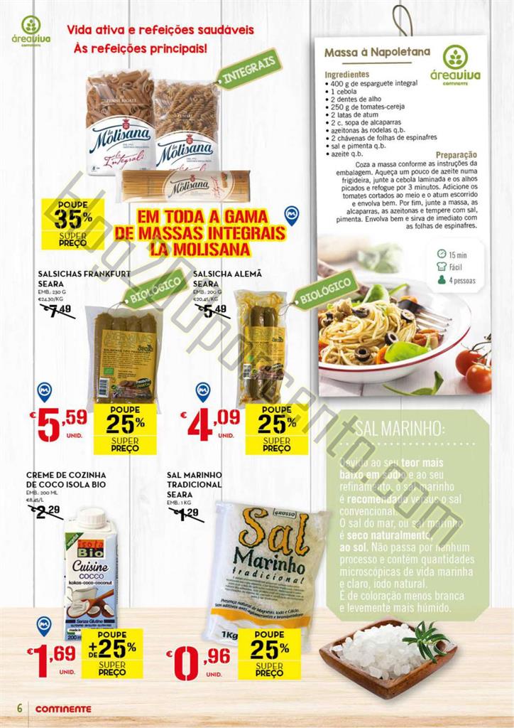 Antevisão Folheto CONTINENTE Área Viva promoçõ