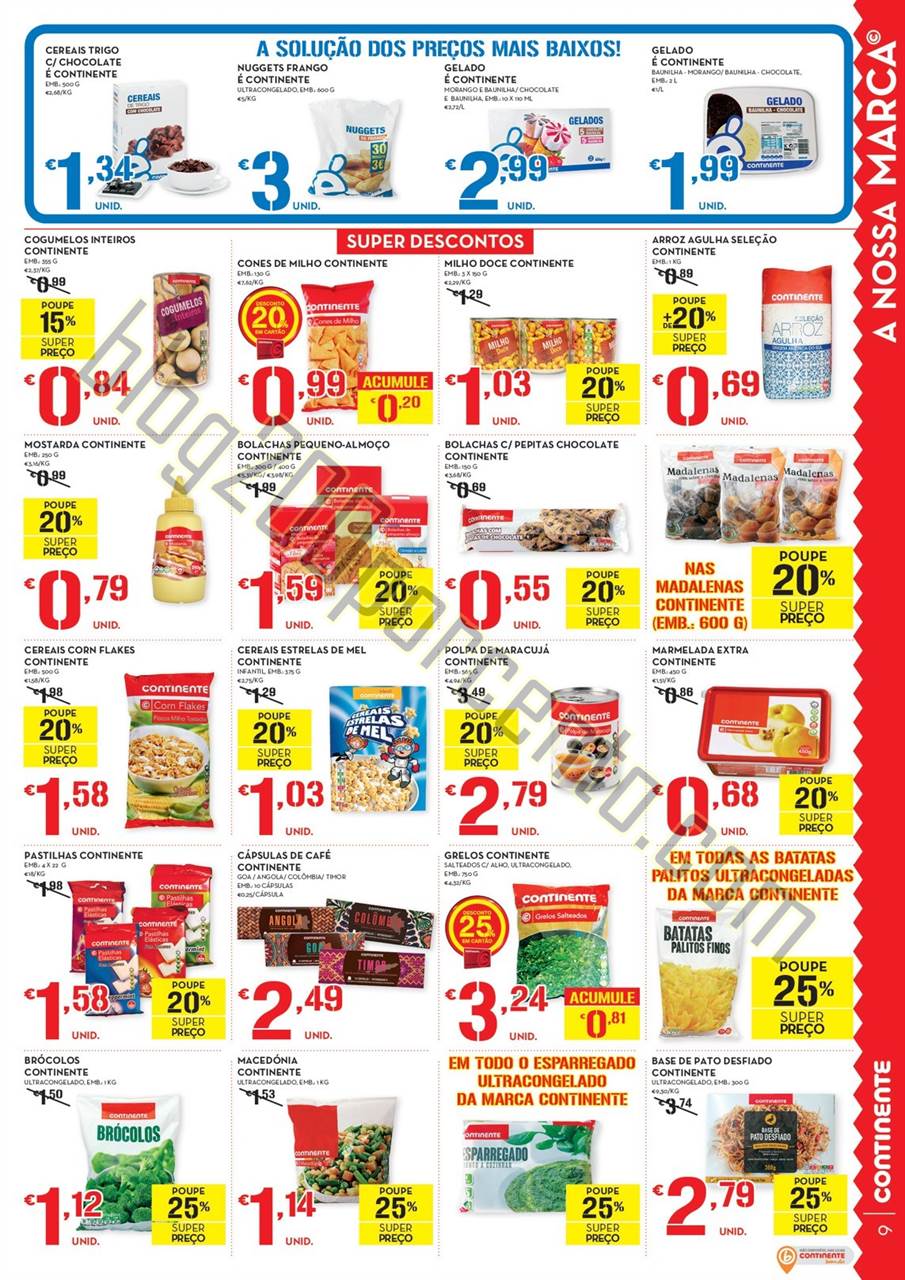 Antevisão Folheto CONTINENTE Promoções de 18 a 