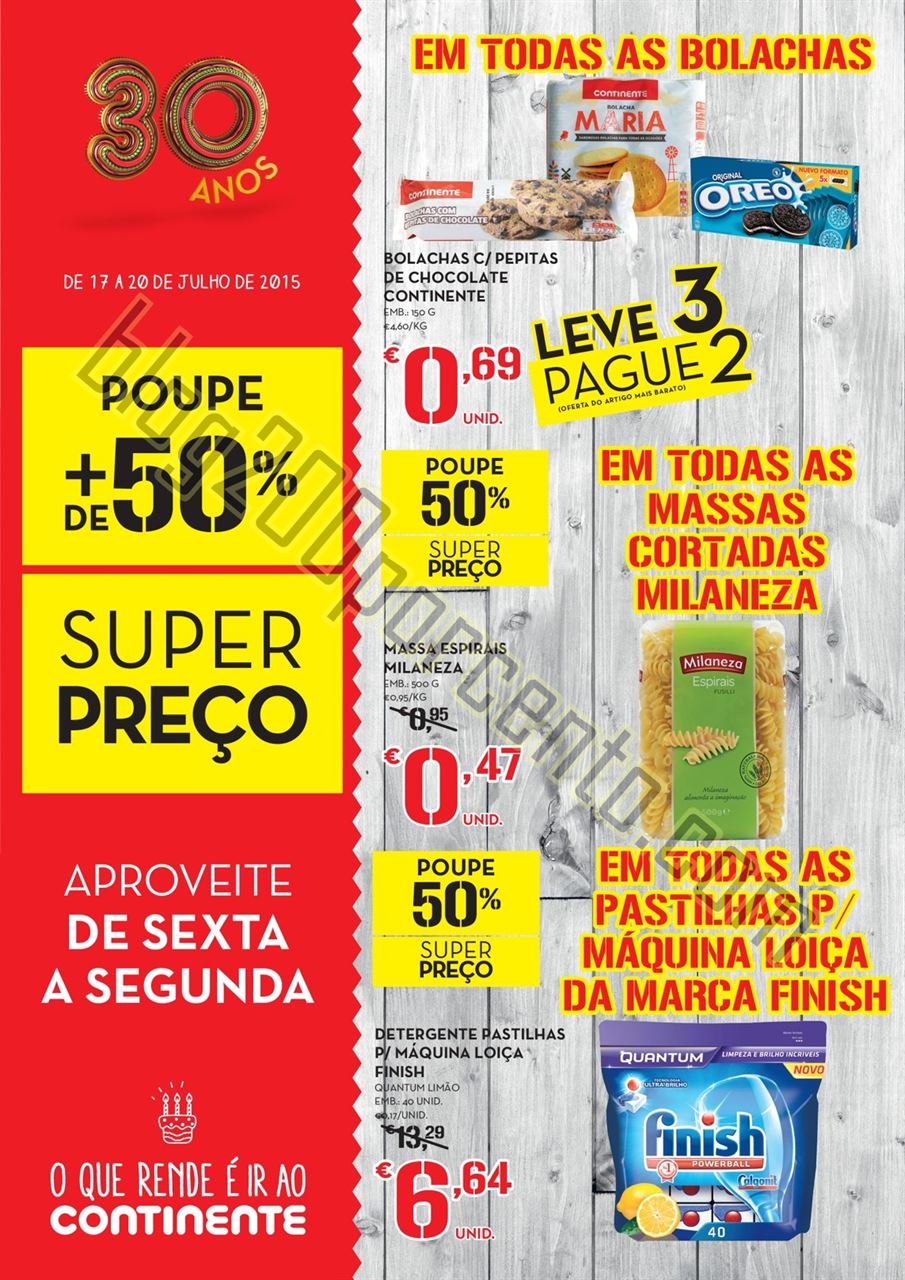 Antevisão Folheto CONTINENTE Extra Fim de semana 