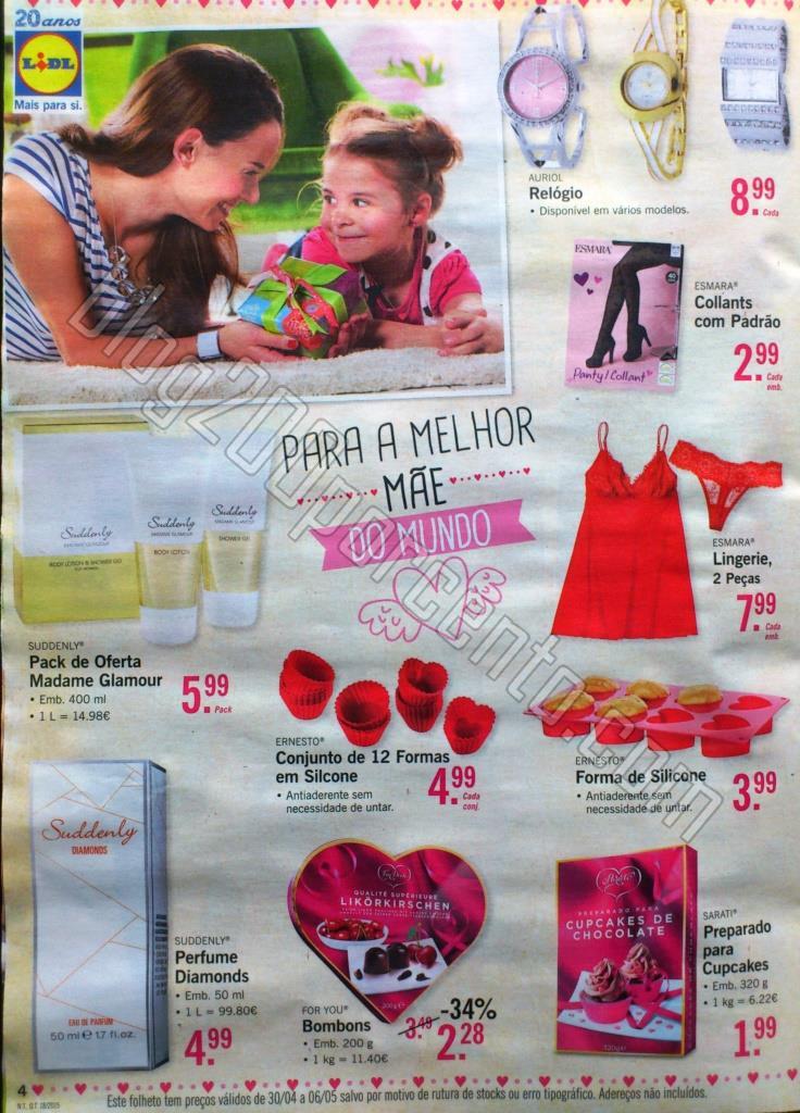 Antevisão Folheto LIDL Extra de 30 abril a 6 maio