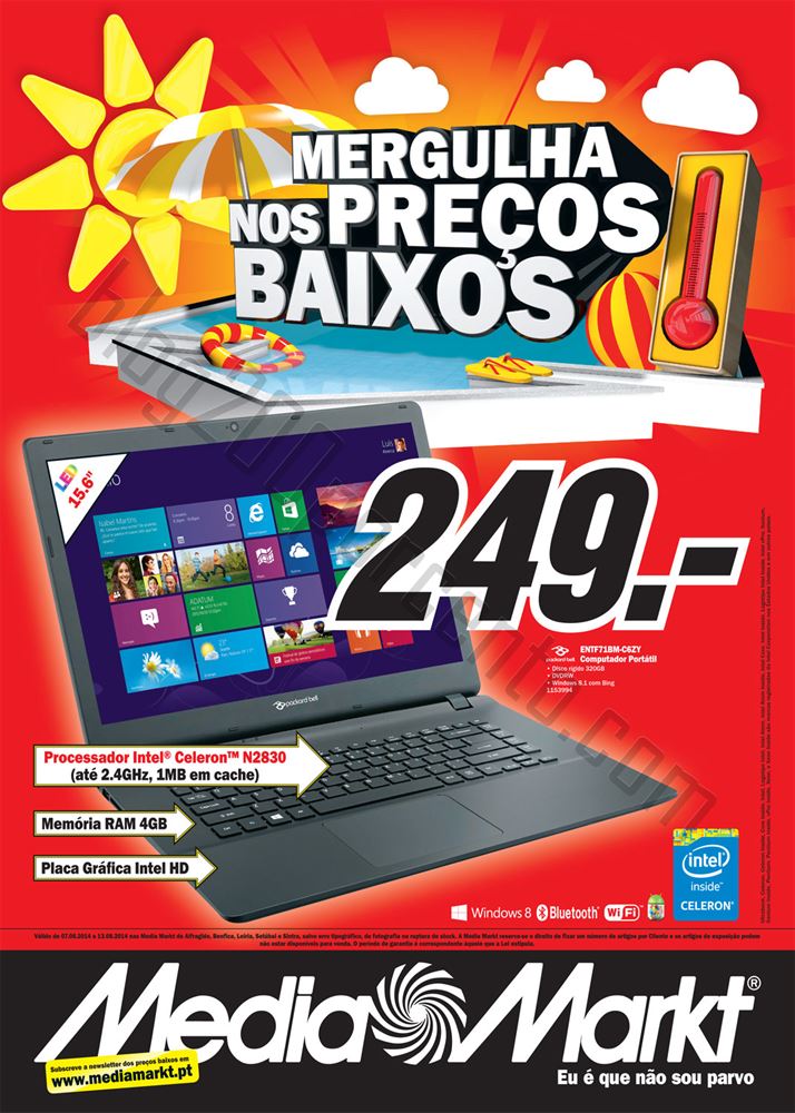 Antevisão Folheto MEDIA MARKT promoções de 7 a 13 agosto - Centro