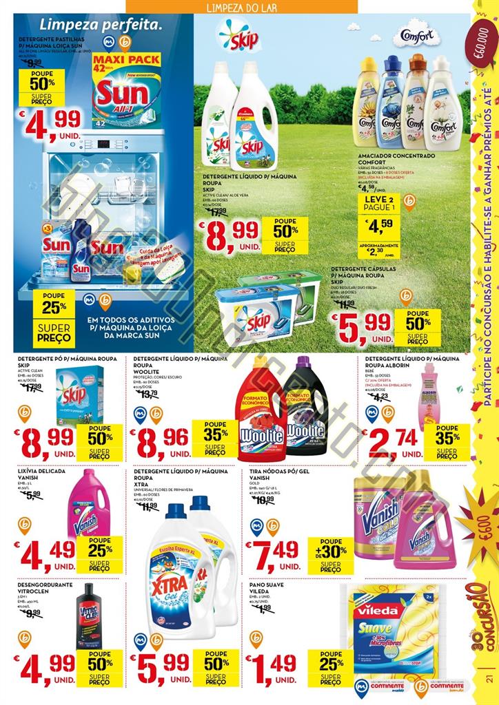 Antevisão Folheto CONTINENTE Promoções de 16 a 