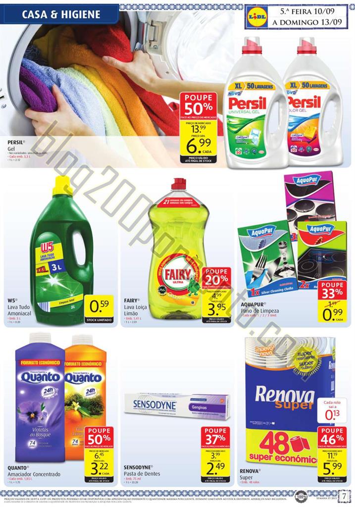 Antevisão Folheto LIDL promoções de 10 a 16 set