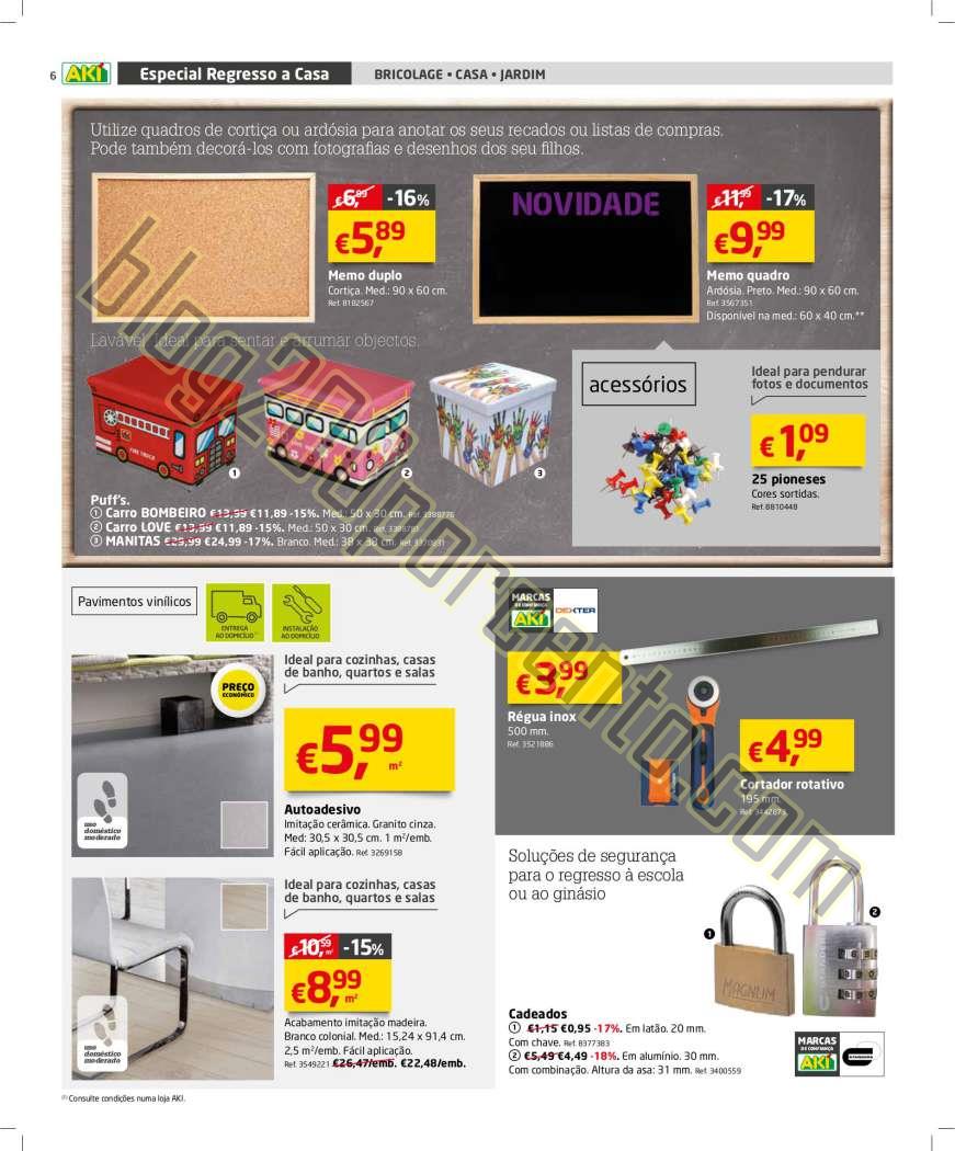 Novo folheto AKI Regresso a Casa de 27 agosto a 21