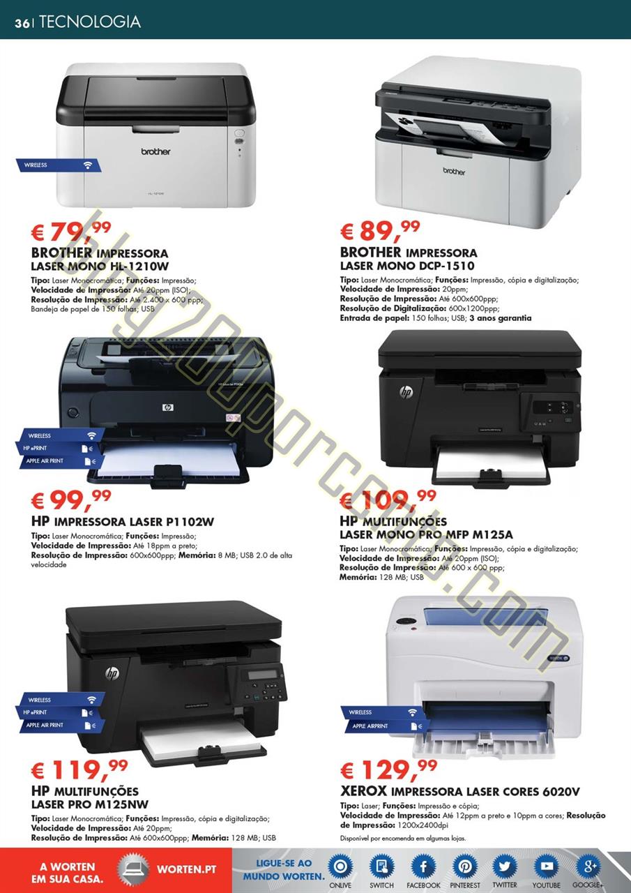 Novo Folheto WORTEN Tecnologia Promoções até 20