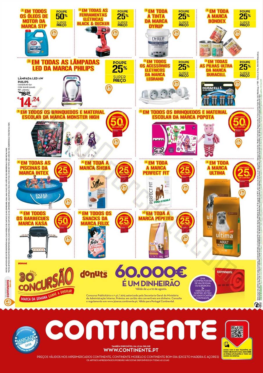 Antevisão Folheto CONTINENTE Promoções de 4 a 1