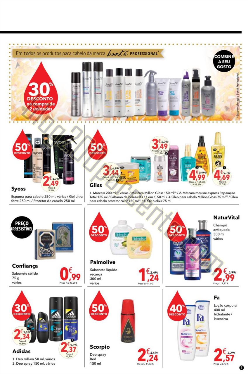 Antevisão Folheto CLAREL Promoções de 22 outubr