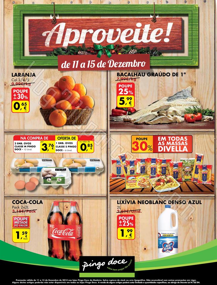 Antevisão Folheto PINGO DOCE Fim de semana de 11 