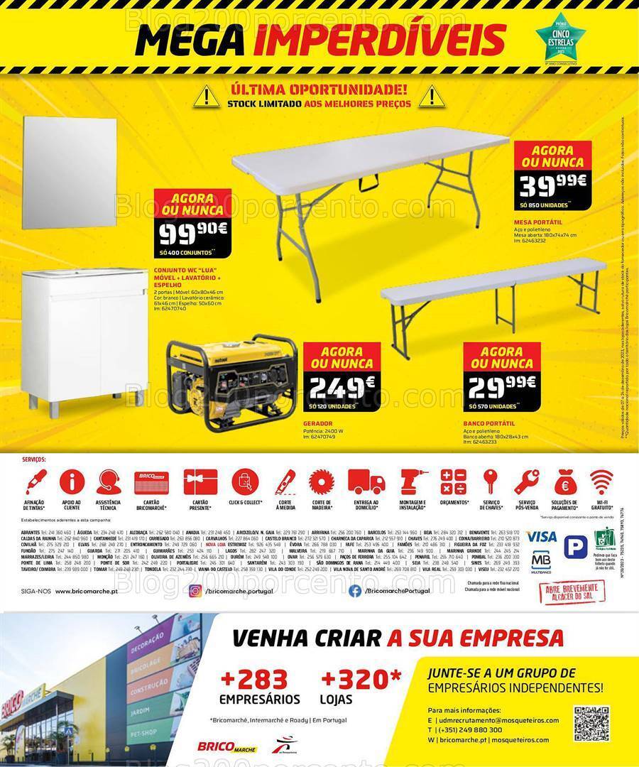 Antevisão Folheto BRICOMARCHÉ Imperdíveis Promoções de 7 a 24 dezembro