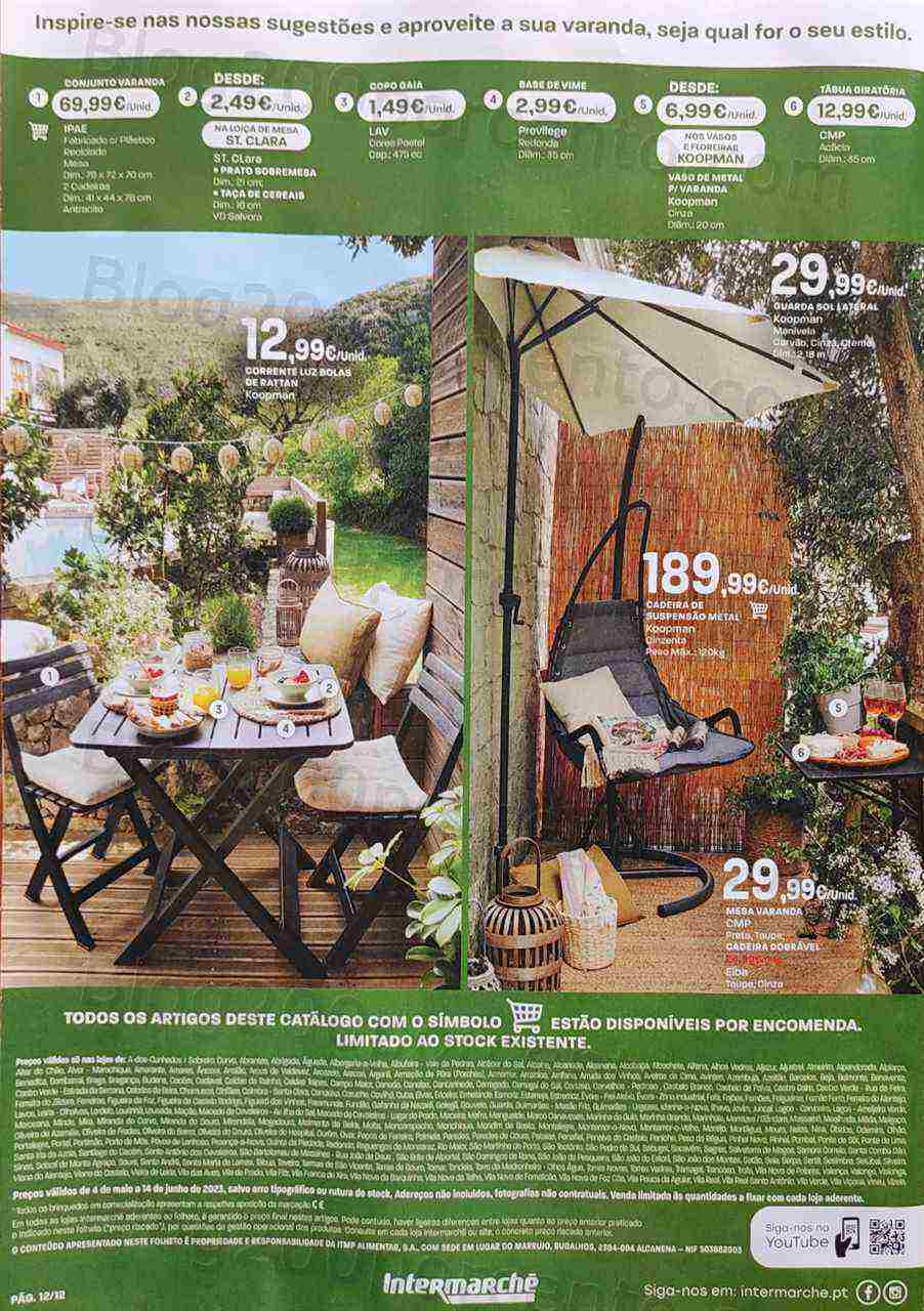 Antevisão Folheto INTERMARCHÉ Ar Livre Promoções de 4 maio a 14 junho