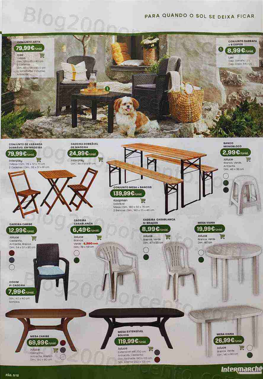 Antevisão Folheto INTERMARCHÉ Ar Livre Promoções de 4 maio a 14 junho