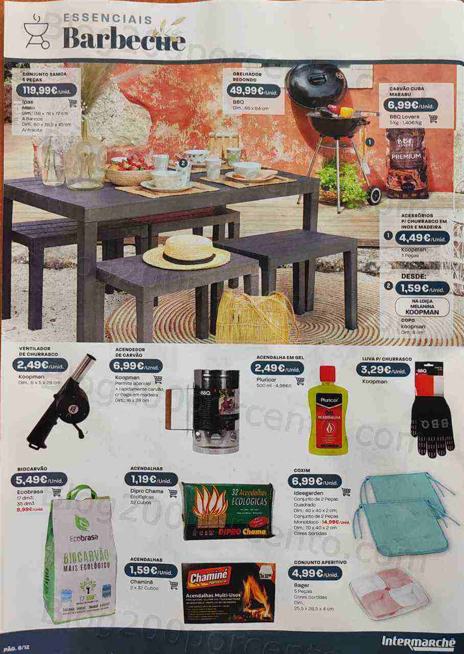 Antevisão Folheto INTERMARCHÉ Ar Livre Promoções de 4 maio a 14 junho