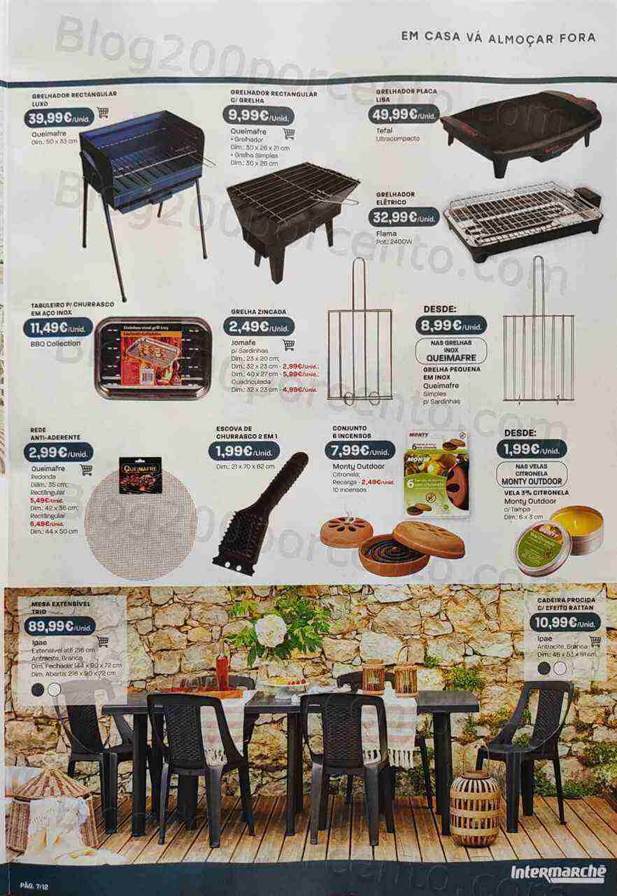 Antevisão Folheto INTERMARCHÉ Ar Livre Promoções de 4 maio a 14 junho