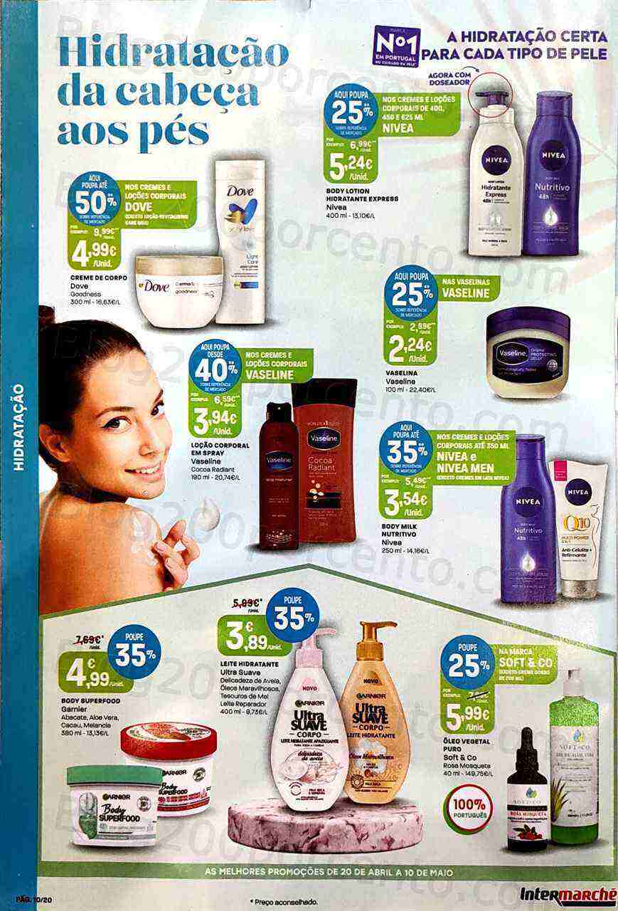 Antevisão Folheto INTERMARCHÉ Beleza Promoções de 20 abril a 10 maio