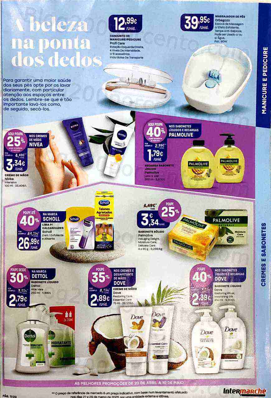 Antevisão Folheto INTERMARCHÉ Beleza Promoções de 20 abril a 10 maio