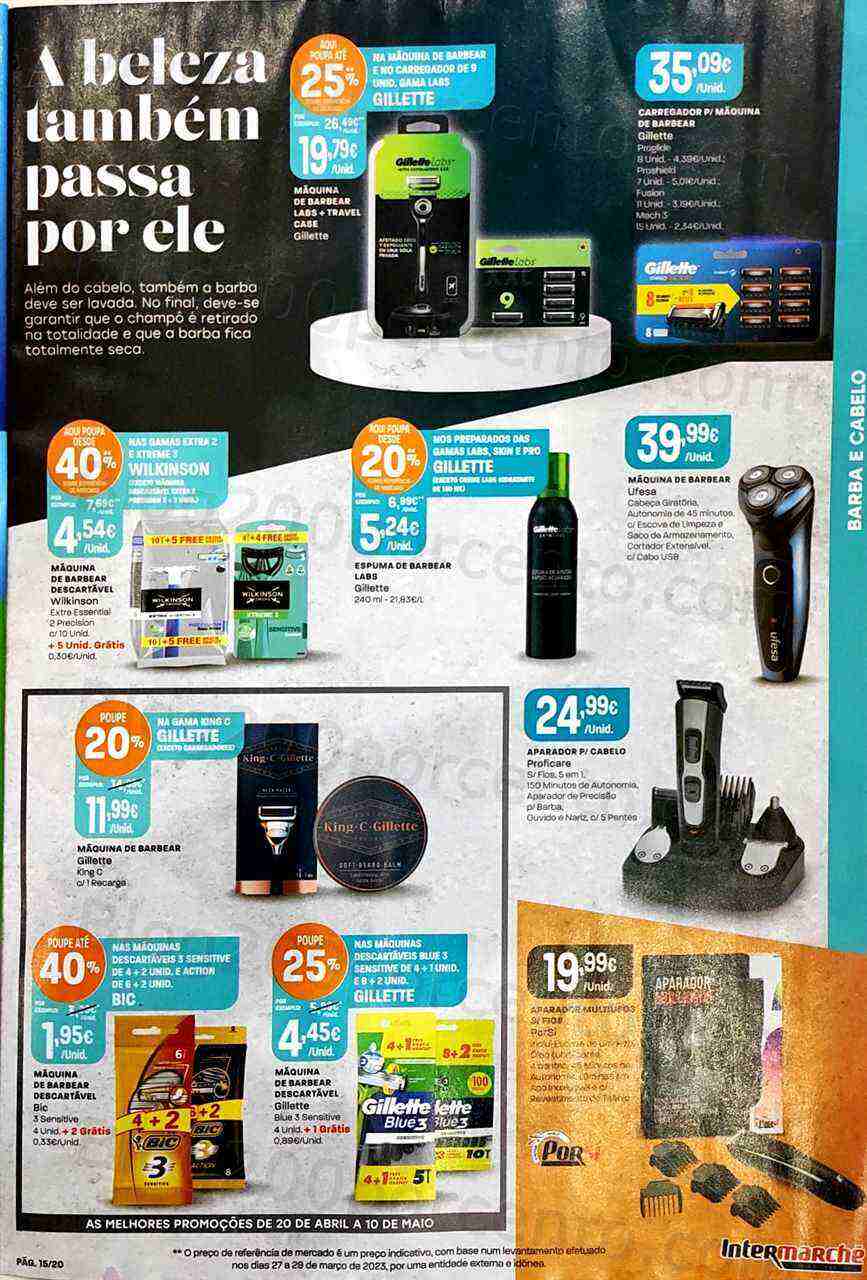 Antevisão Folheto INTERMARCHÉ Beleza Promoções de 20 abril a 10 maio