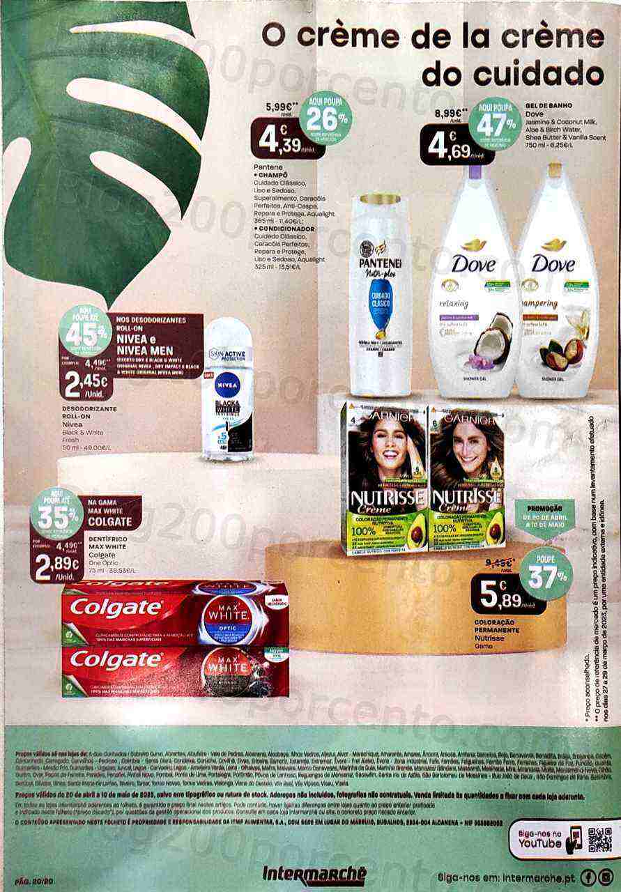 Antevisão Folheto INTERMARCHÉ Beleza Promoções de 20 abril a 10 maio