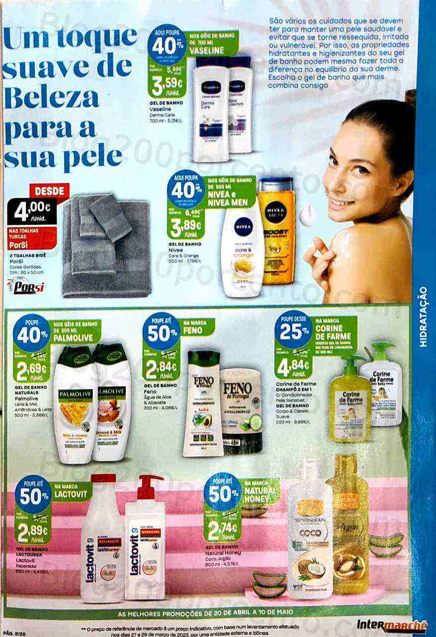 Antevisão Folheto INTERMARCHÉ Beleza Promoções de 20 abril a 10 maio