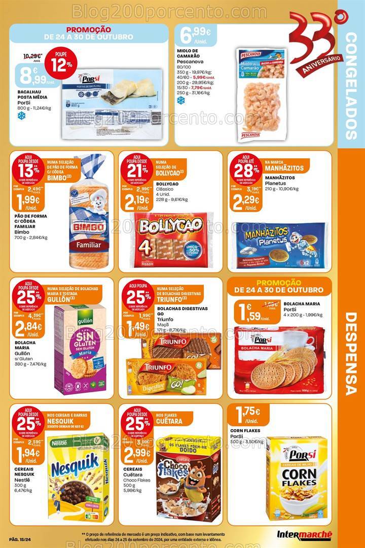 Antevisão Folheto INTERMARCHÉ Contact Promoções de 24 a 30 outubro