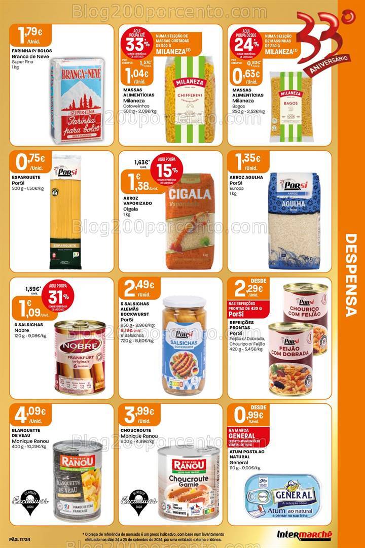 Antevisão Folheto INTERMARCHÉ Contact Promoções de 24 a 30 outubro