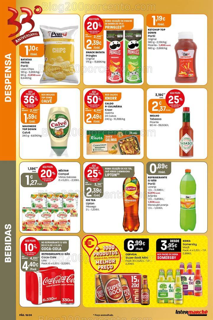Antevisão Folheto INTERMARCHÉ Contact Promoções de 24 a 30 outubro