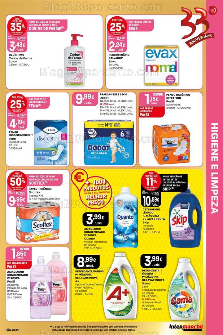 Antevisão Folheto INTERMARCHÉ Contact Promoções de 24 a 30 outubro