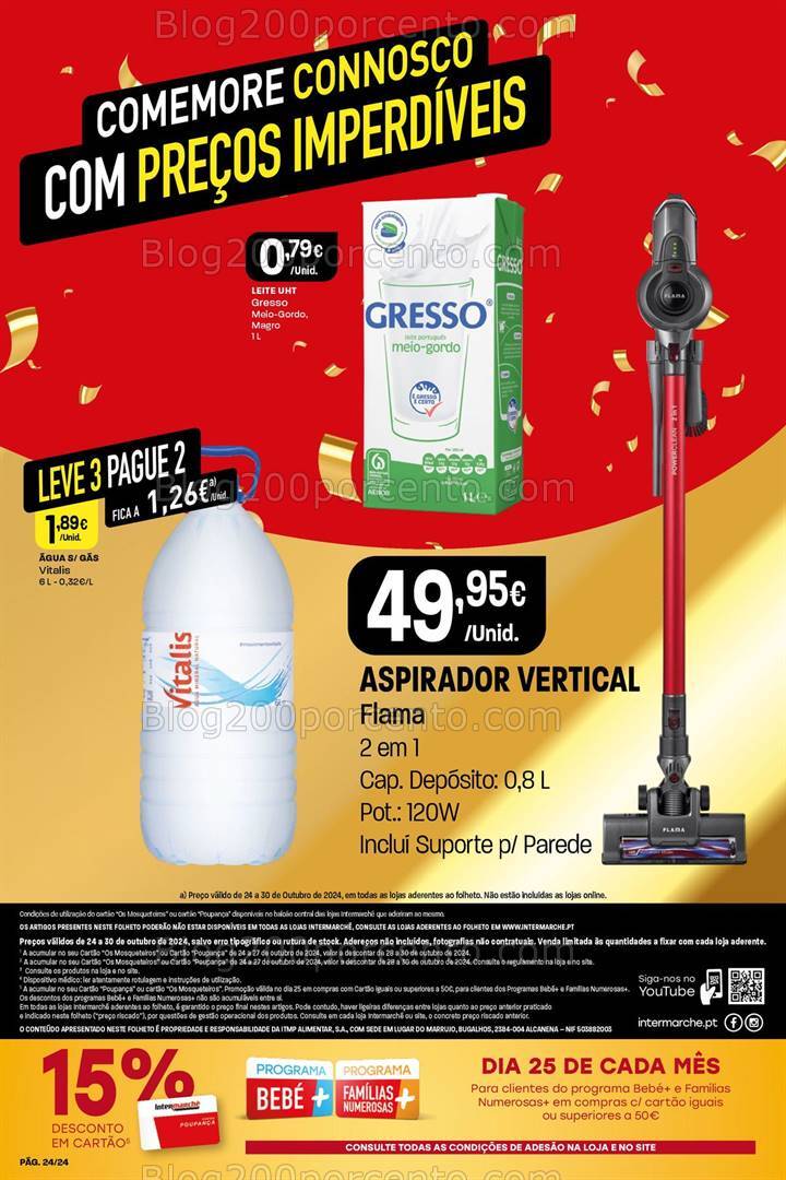 Antevisão Folheto INTERMARCHÉ Contact Promoções de 24 a 30 outubro