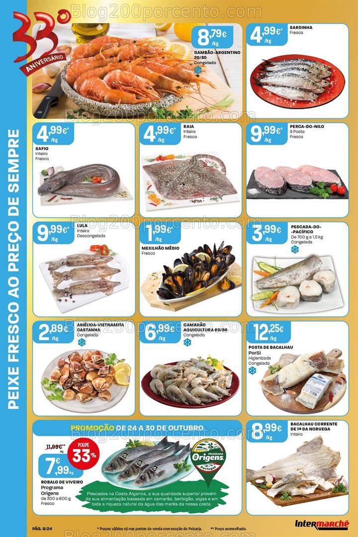 Antevisão Folheto INTERMARCHÉ Contact Promoções de 24 a 30 outubro
