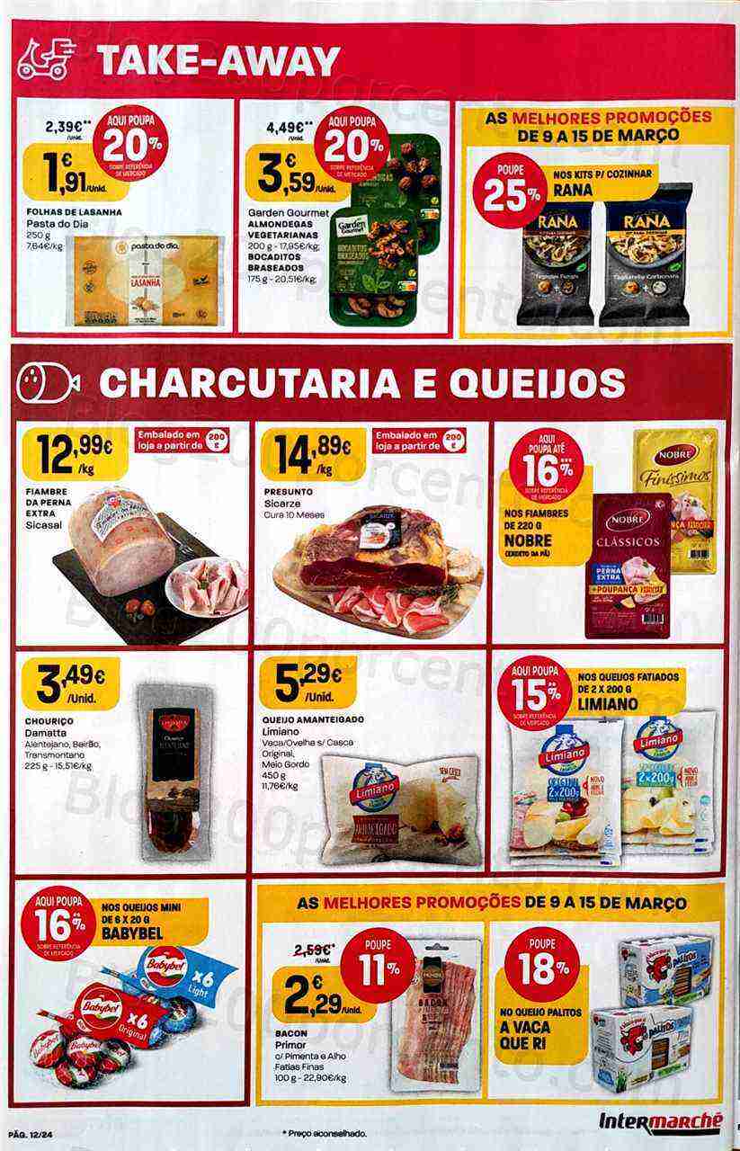 Antevisão Folheto INTERMARCHÉ Contact Promoções de 9 a 15 março