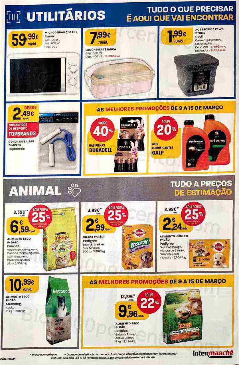 Antevisão Folheto INTERMARCHÉ Contact Promoções de 9 a 15 março